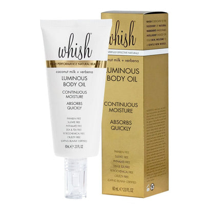 Whish Beauty Coconut Milk + Verbena CC Body Cream, 5 oz