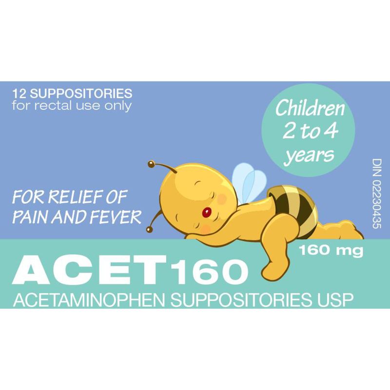 ACET CHD SS 160MG/5ML 118ML CHY
