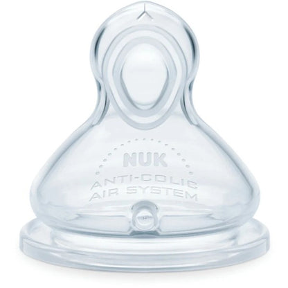 NUK Smooth Flow Anti-Colic Nipples - Size 1, 2 count