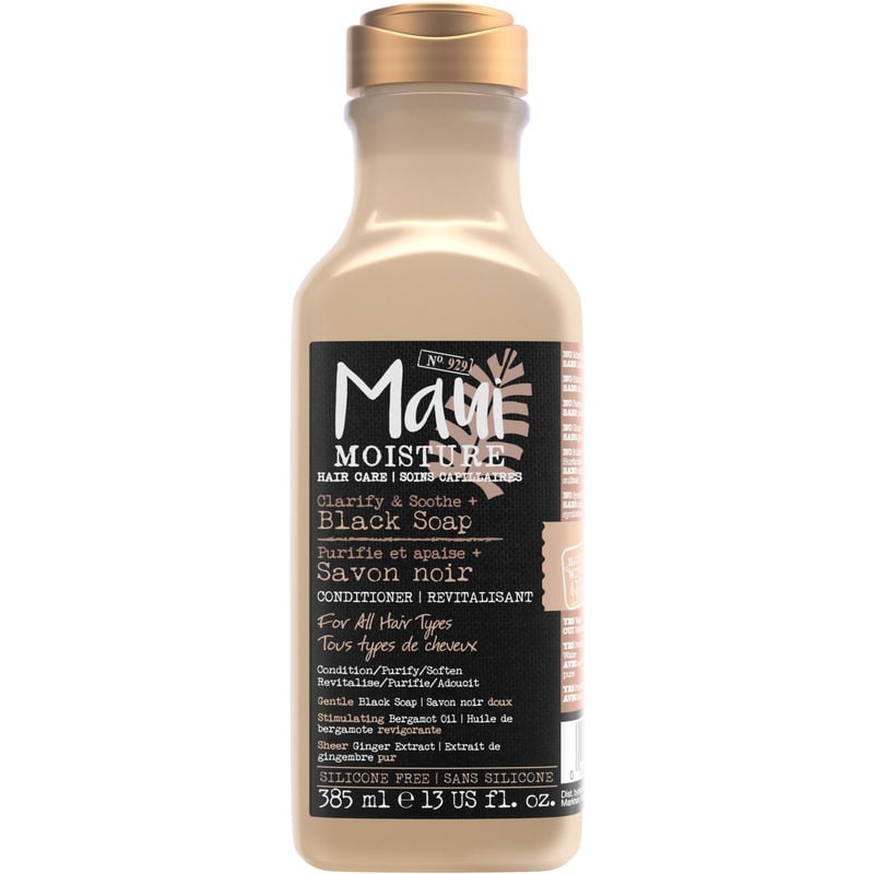 Maui Moisture Conditioner Black Soap 13oz Clarify/Soothe