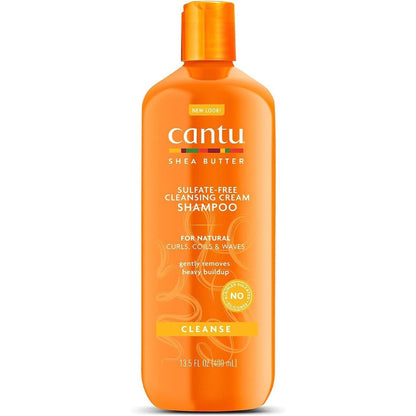 Cantu Shea Butter Cleansing Cream Shampoo for Natural Hair, 13.5 oz
