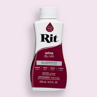 Rit Dye Liquid Wine 8oz