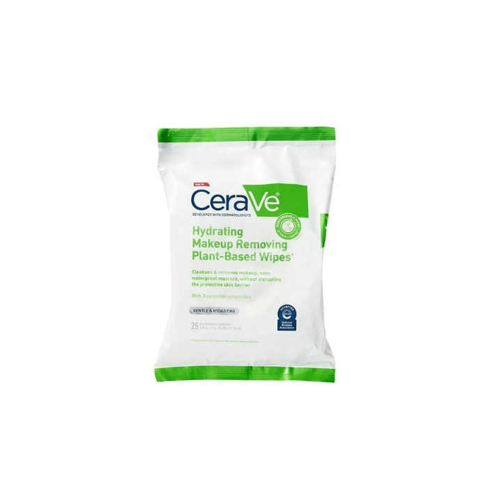 Cerave Hydrating Makeup Removing Wipes 25 Count