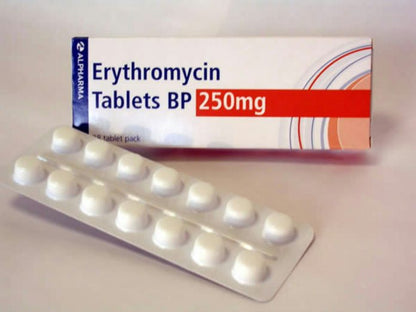 ERYTHROMYCIN TB 250MG 100
