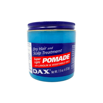 Dax Pomade Super Light 14oz Jar (Blue)
