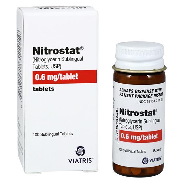 NITROSTAT TB 0.6MG 100 SL