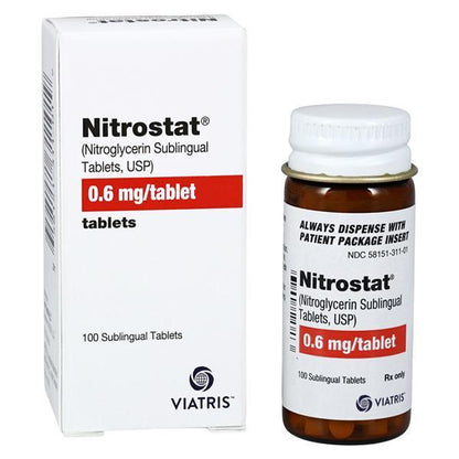 NITROSTAT TB 0.6MG 100 SL