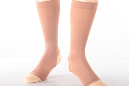 GNP STOCKING WMN KNEE OPQ 15-20MMHG BK L