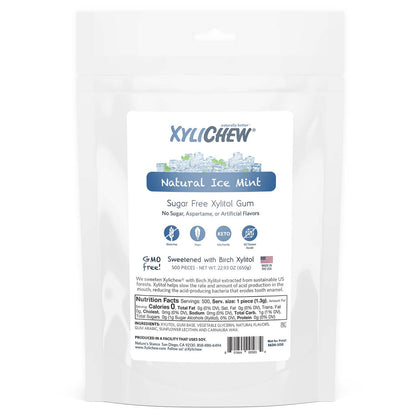 XYLICHEW GUM,PEPPERMINT,60 PC JAR