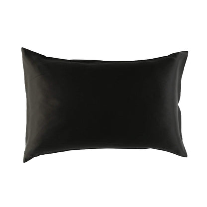 ADAMA SATIN PILLOWCASE BLACK