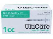 ULTICARE ULTIGU INS SYG .5CC 30G 1/2 100