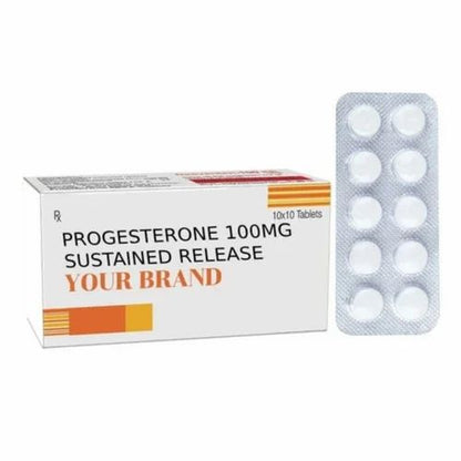 PROGESTERONE GC 100MG 100 SFG