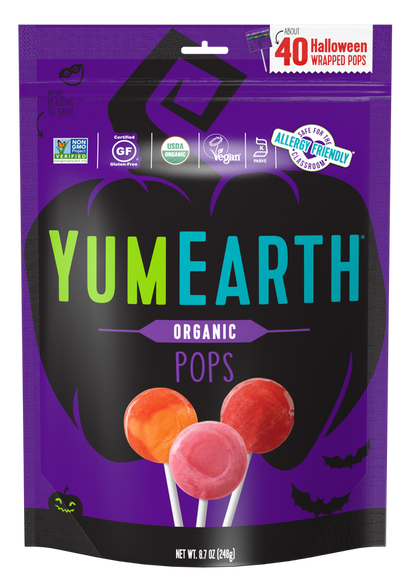 YUMEARTH LOLIPOP,OG2,FRUIT 4 FLAV