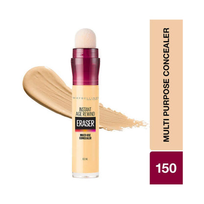 MAYBELLINE New York Instant Age Rewind Eraser Multi-Use Concealer, 150 Neutralizer, 0.2 oz