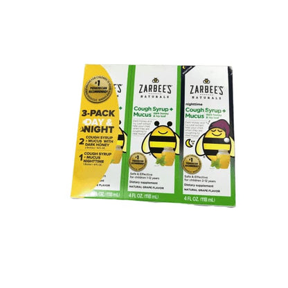 ZARBEES CHILD COUGH + MUCUS DAY SYR 4OZ