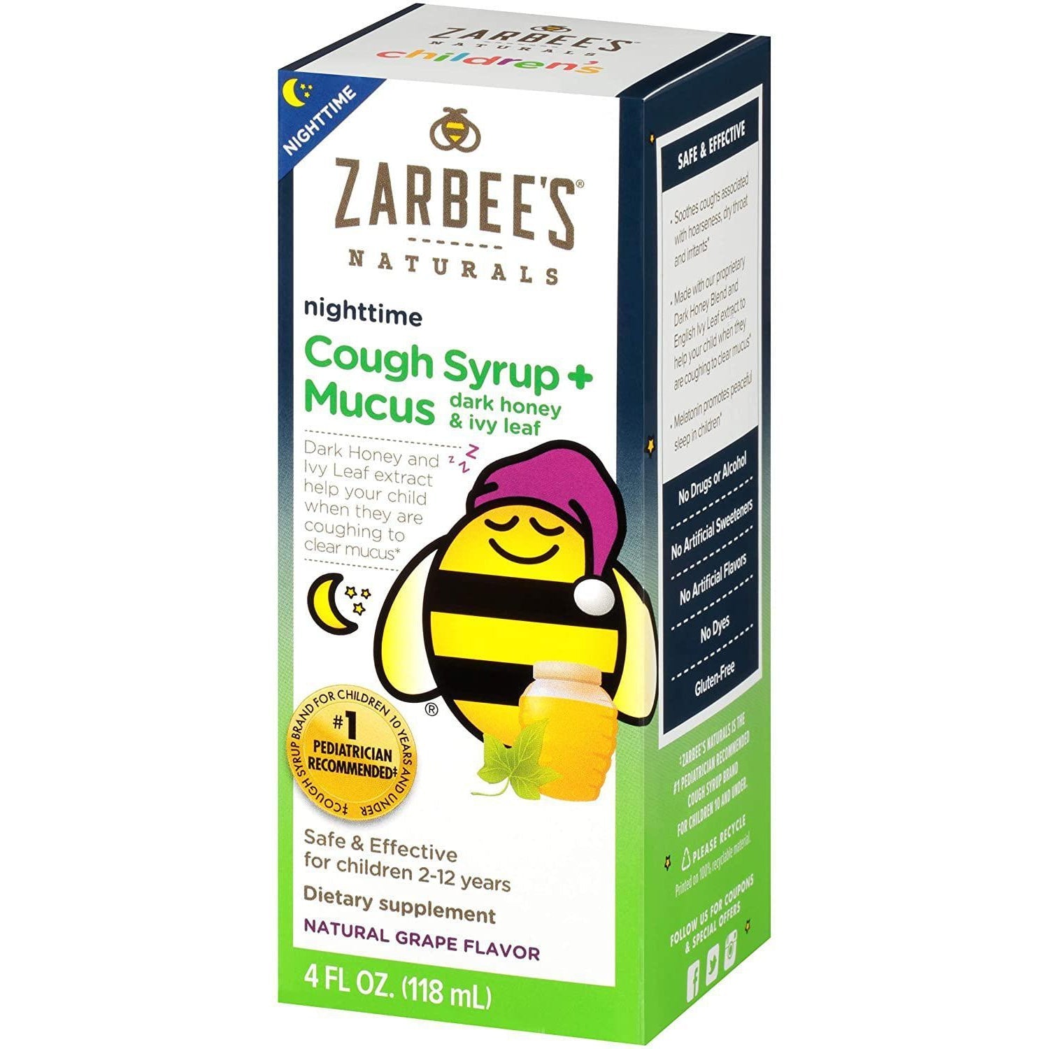 ZARBEES CHILD MUCUS RELIEF GRAPE 4OZ