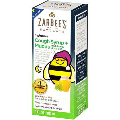ZARBEES CHILD MUCUS RELIEF GRAPE 4OZ