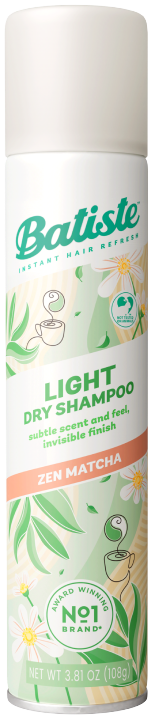 Batiste Dry Shampoo Light Zen Matcha 3.81oz